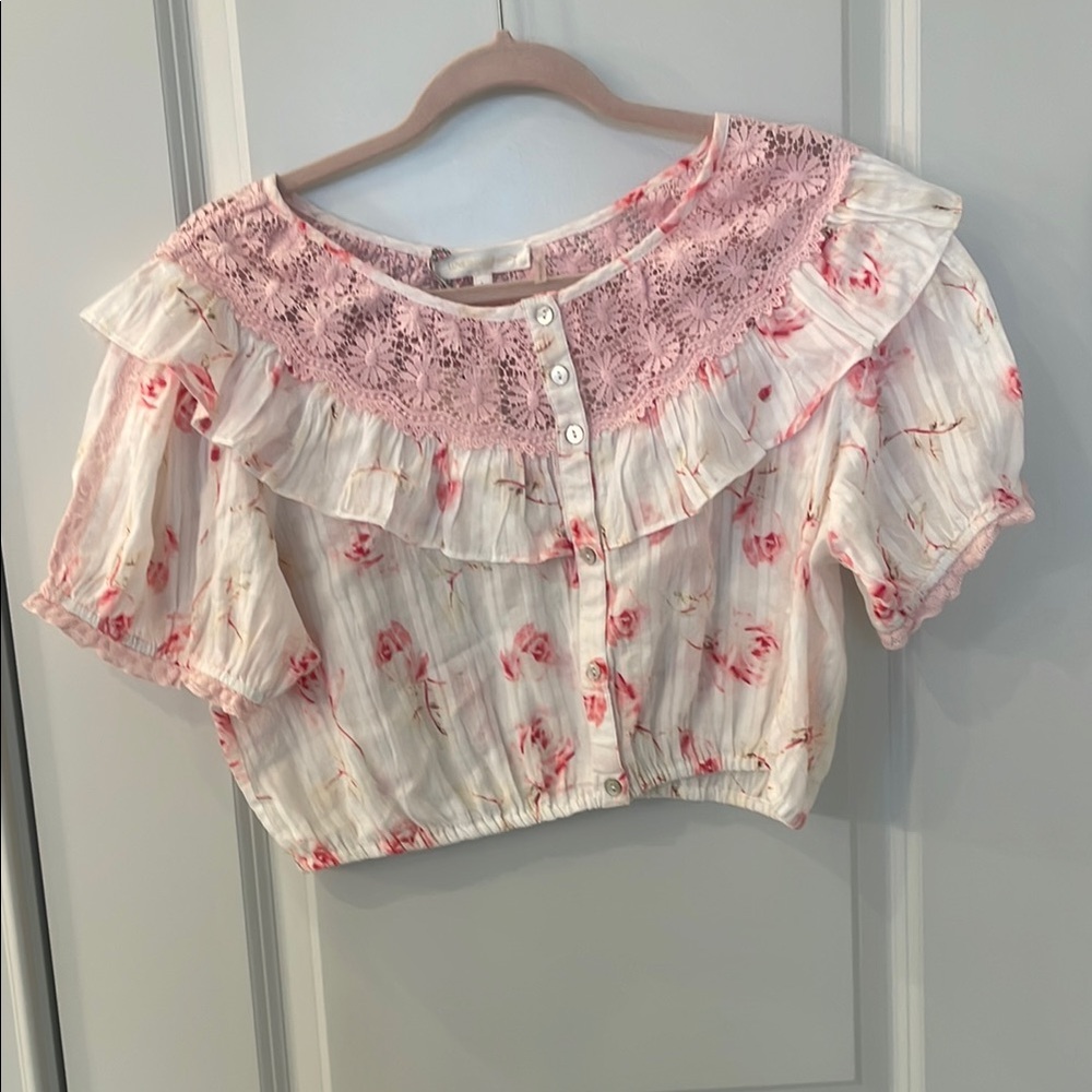 LoveShackFancy Elania top